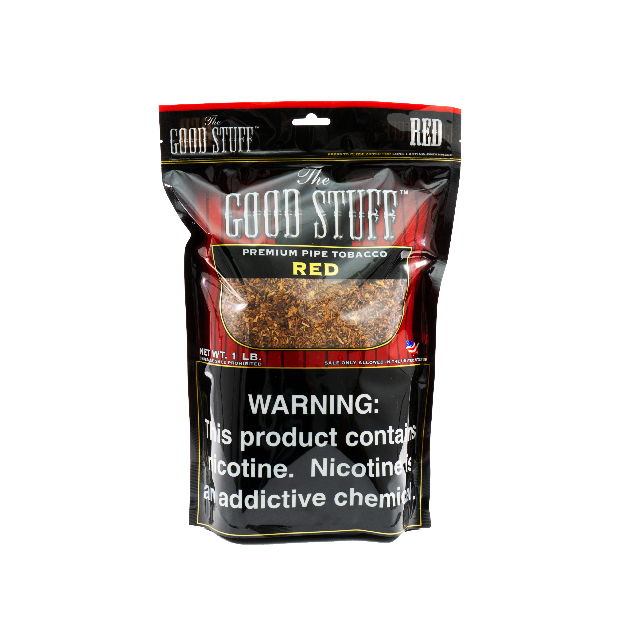 Premium Red 1g Metal e-Snuff Spice and Sweetener Portable Storage